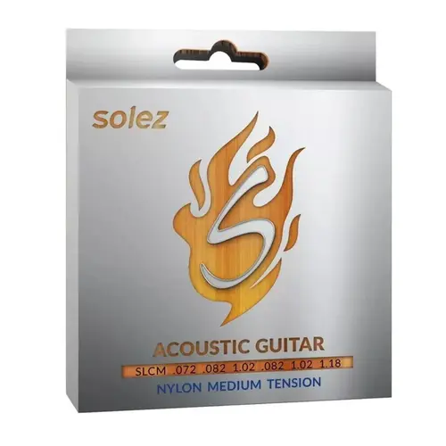 ENCORDOAMENTO VIOLAO SOLEZ SLC M NYLON MEDIUM TENSION