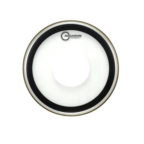 PELE 18 AQUARIAN PFPD18 2PLY W/GLUE W/DOT DRUMHEAD