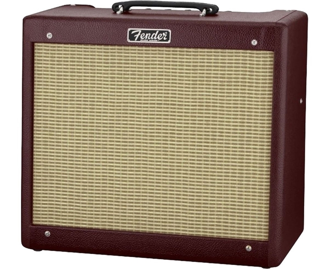 AMPLIFICADOR GUITARRA FENDER BLUES JUNIOR III LTD WINE RED TOLEX WHEAT