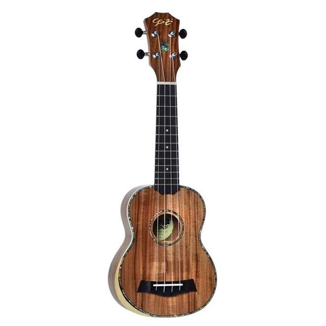 UKULELE SEIZI BORA BORA PLUS SOPRANO ACUSTICO BAG KOA UKULELE