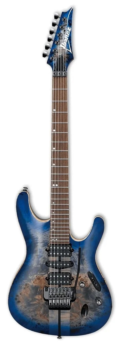 GUITARRA IBANEZ S 1070PBZ CLB - CERULEAN BLUE BURST - GUITARRA IBANEZ S  1070PBZ CLB - CERULEAN BLUE BURST - IBANEZ