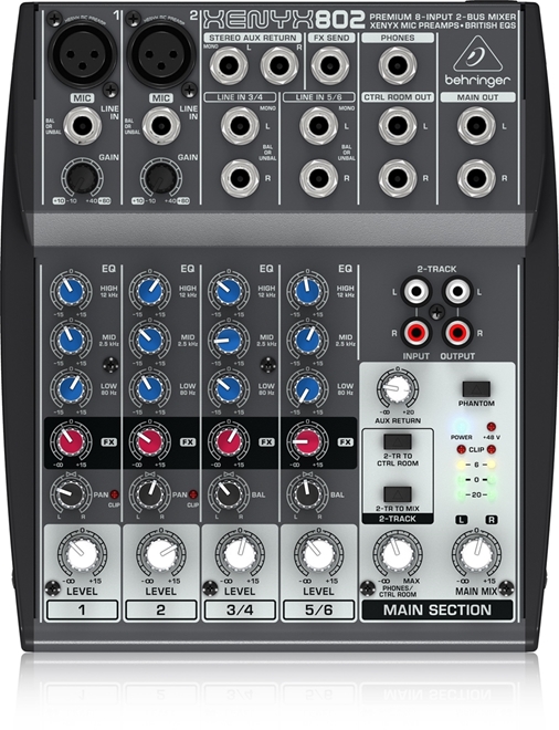 behringer 802 fx