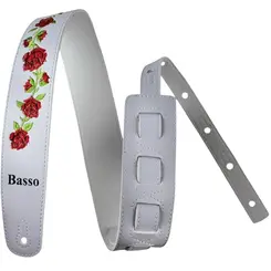 CORREIA FLORAL BASSO VT FL 04 BRANCA