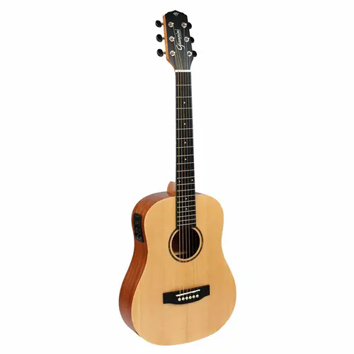 VIOLAO GIANNINI GTG 36S EQ TRAVEL AÇO ELETROACUSTICO NS - NATURAL SATIN