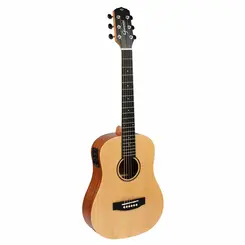 VIOLAO GIANNINI GTG 36S EQ TRAVEL AÇO ELETROACUSTICO NS - NATURAL SATIN