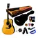 VIOLAO YAMAHA F310P NATURAL KIT BAG AFINADOR CORDAS CORREIA ENROLADOR CAPOTRASTE PALHETAS