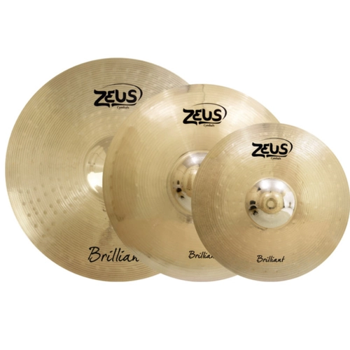 KIT DE PRATOS ZEUS BRILLIANT SET C 14HH+16CR+20RD