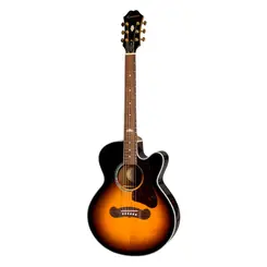 VIOLAO EPIPHONE J200 EC STUDIO PARLOR SOLID TOP VINTAGE SUNBURST