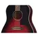 VIOLAO EPIPHONE J45 SLASH COM CASE VERMILLION BURST