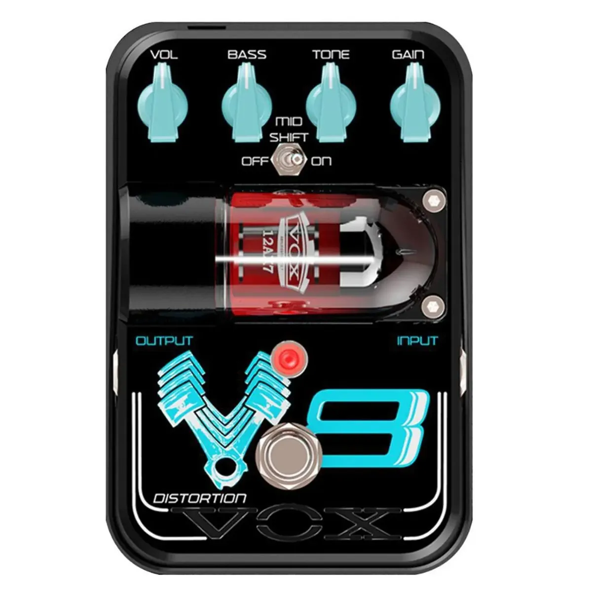 PEDAL GUITARRA VOX TG1 V8DS TONEGARAGE STRAIGTHT V8 DISTORTION