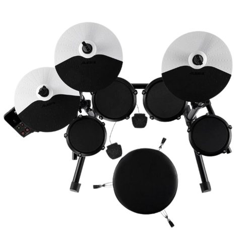 BATERIA ELETRONICA ALESIS DEBUT KIT 4 PADS 2 PRATOS 1 HH