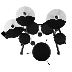 BATERIA ELETRONICA ALESIS DEBUT KIT 4 PADS 2 PRATOS 1 HH