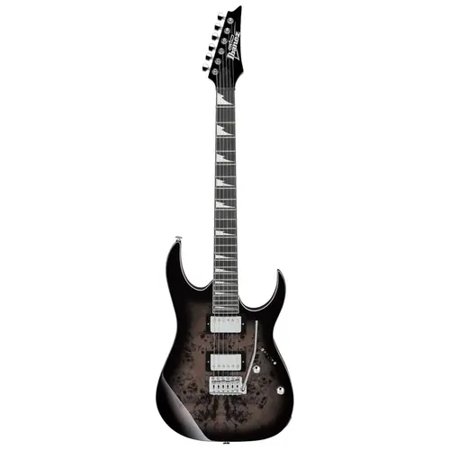GUITARRA IBANEZ GRG 220PA1 BKB TRANSPARENT BROWN BLACK BURST