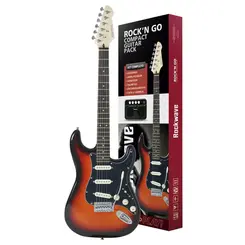 KIT GUITARRA RGK50 SB ROCKWAVE