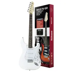 KIT GUITARRA RGK50 WH ROCKWAVE
