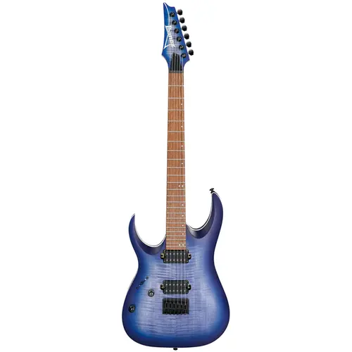GUITARRA IBANEZ RGA42 FML CANHOTA BLF BLUE LAGOON BURST FLAT