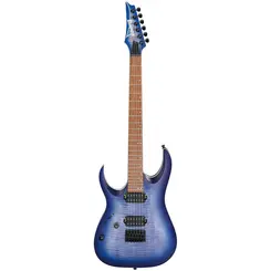 GUITARRA IBANEZ RGA42 FML CANHOTA BLF BLUE LAGOON BURST FLAT