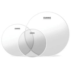 KIT DE PELES EVANS STANDARD TRANSPARENTE G1 ETP G1CLR S 12 / 13 / 16