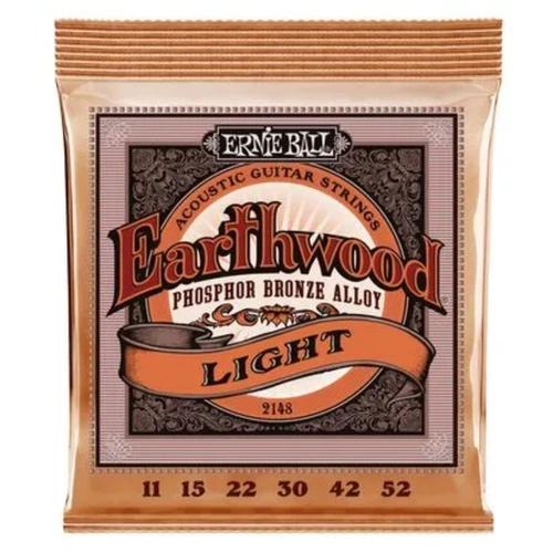 ENCORDOAMENTO VIOLAO ERNIE BALL EARTHWOOD PHOSPHOR BRONZE LIGHT 011.052