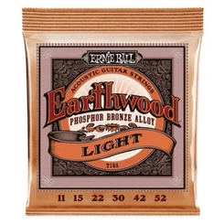 ENCORDOAMENTO VIOLAO ERNIE BALL EARTHWOOD PHOSPHOR BRONZE LIGHT 011.052