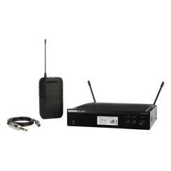 MICROFONE SEM FIO SHURE BLX14R BR J10 RACK PARA INSTRUMENTOS