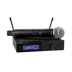 MICROFONE SEM FIO DE MÃO - SLXD24 SM58 G58 - SHURE