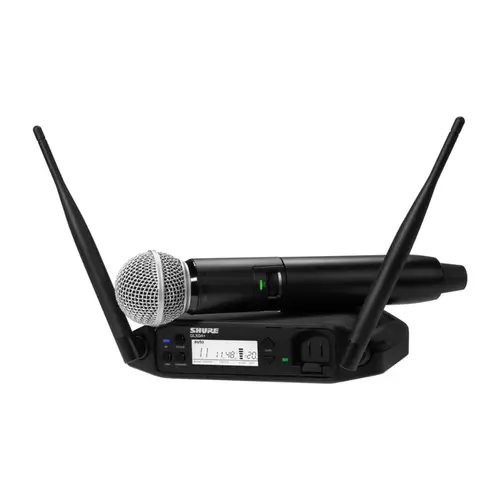 MICROFONE SEM FIO SHURE GLXD24+ BR Z3 SM58
