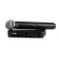 SISTEMA DE MICROFONE SEM FIO DE MÃO BLX24 BR SM58 M15 - SHURE