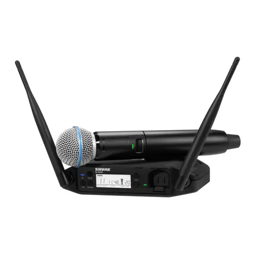 MICROFONE SEM FIO SHURE GLXD24+ BR B58 Z3 BETA 58 VOCAL