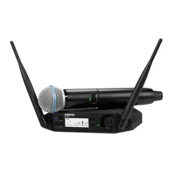 MICROFONE SEM FIO SHURE GLXD24+ BR B58 Z3 BETA 58 VOCAL