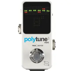 PEDAL TC ELECTRONIC POLYTUNE 3 MINI - PEDAL TC ELECTRONIC POLYTUNE