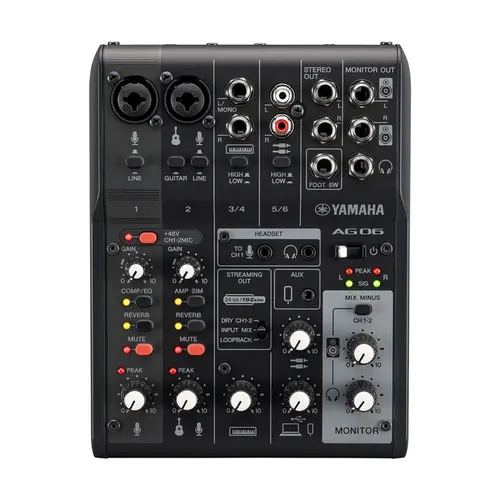 MESA YAMAHA AG06 MK2 B BLACK