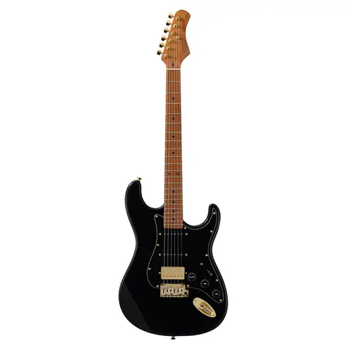 GUITARRA TAGIMA T640 ESCALA CLARA ESCUDO BK SUPER BK