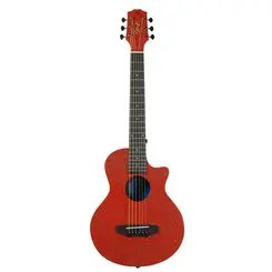 VIOLAO SEIZI FUN PANDA ELETRIC ACO LAVA RED SPARKLE