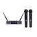 SISTEMA SEM FIO DYLAN UDX02 UHF 1 RECEPTOR 2 ANTENAS 2 BASTOES