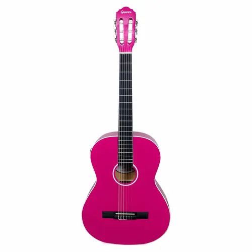 VIOLAO GIANNINI N14 EQ START NAILON ELETROACUSTICO PKG PINK GLOSSY