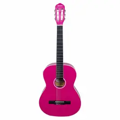VIOLAO GIANNINI N14 EQ START NAILON ELETROACUSTICO PKG PINK GLOSSY