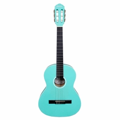 VIOLAO GIANNINI N6 3/4 START NAILON ACUSTICO TBS TURQUOISE BLUE SATIN