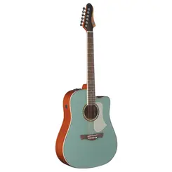 VIOLAO TAGIMA SWELL DELUXE FOLK CUTAWAY EQ ACO T/ SPRUCE SOLIDO TQG