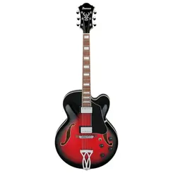 GUITARRA IBANEZ AF 75 SEMI ACUSTICO TRS - TRANS RED SUNBURST