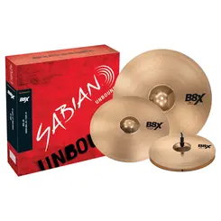 SET DE PRATOS SABIAN B8X 45003X 14HH 16CR 20R