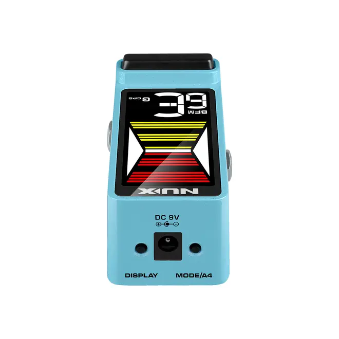 PEDAL NUX NTU3 AFINADOR CROMATICO FLOW TUNE - PEDAL NUX NTU3