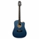 VIOLAO GIANNINI GDC1 CEQ EL/ AC DREADNOUGHT CTB SATIN BLUE