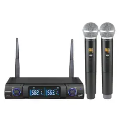 MICROFONE SEM FIO KARSECT - KS248DM MÃO DUPLO