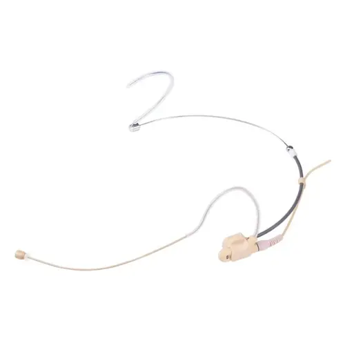 DH 77 HEADSET CONDENSADOR OMNIDIRECIONAL COM FIO CONEXÇO PLUG TQJ DE 4 PINOS