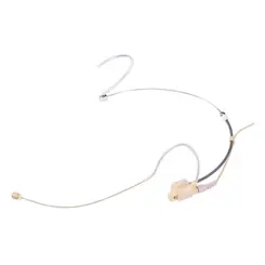 DH 77 HEADSET CONDENSADOR OMNIDIRECIONAL COM FIO CONEXÇO PLUG TQJ DE 4 PINOS