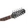 VIOLÃO 12 CORDAS TAKAMINE EF381SC 12 CT4B C/ CASE BK