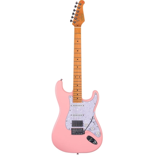 GUITARRA SEIZI FUN VINTAGE BUDOKAN HSS RM SHELL PINK PEARL WHITE PG
