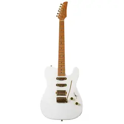 GUITARRA SEIZI KATANA SAKURA HSS RM PEARL WHITE GOLD
