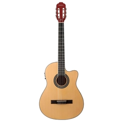 VIOLAO VOGGA VCS235 SOLENE NYLON ELETROACUSTICO NT NATURAL